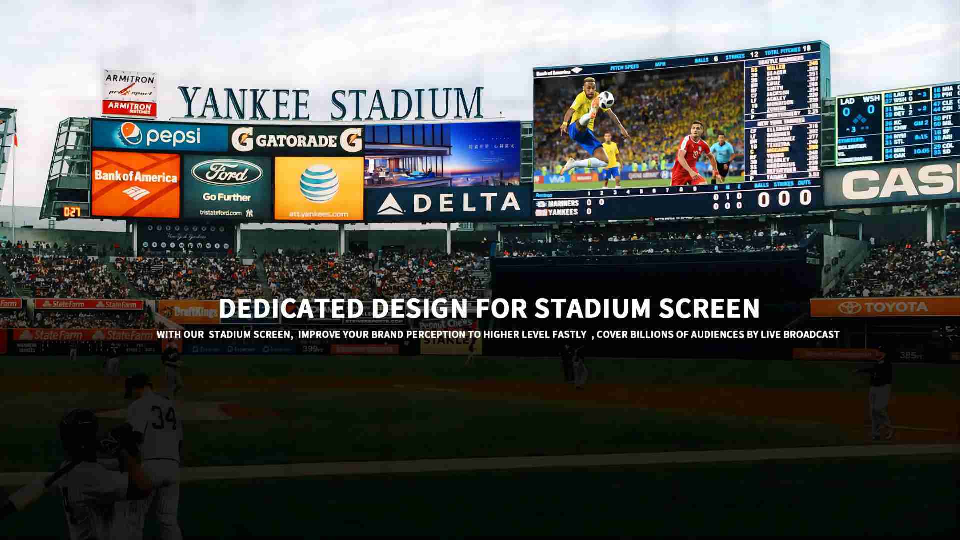 stadium screen